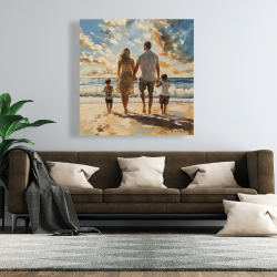 Canvas 48 x 48 - Family walk