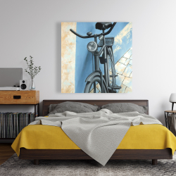 Canvas 48 x 48 - Abandoned bicycle