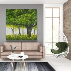 Canvas 48 x 48 - Forest by summer