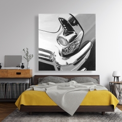 Canvas 48 x 48 - Beautiful chrome car