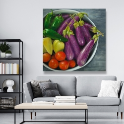 Toile 48 x 48 - Bol de légumes