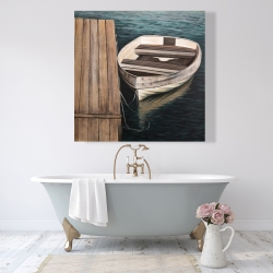 Toile 48 x 48 - Bateau à rames