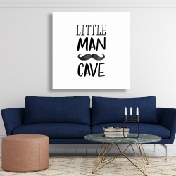 Canvas 48 x 48 - Little man cave