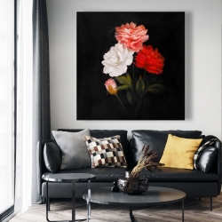 Canvas 48 x 48 - Small bundle of roses