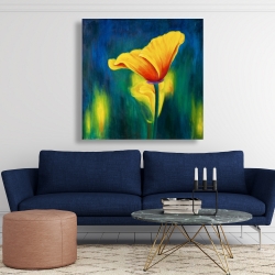 Canvas 48 x 48 - Superb contrast flowers