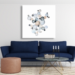 Toile 48 x 48 - Bulles grisâtres