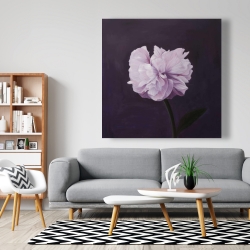 Canvas 48 x 48 - Beautiful purple flower