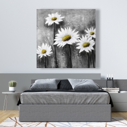 Canvas 48 x 48 - Daisies