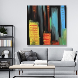 Canvas 48 x 48 - Abstract tall buildings
