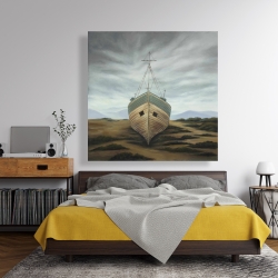 Toile 48 x 48 - Bateau