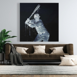 Canvas 48 x 48 - Baseball player