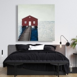 Canvas 48 x 48 - Boathouse