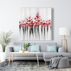 Canvas 48 x 48 - Falling red dot