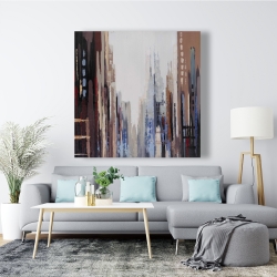 Canvas 48 x 48 - Abstract buildings