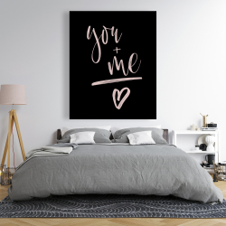 Canvas 48 x 60 - You + me