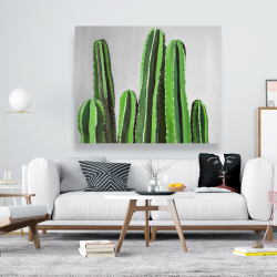 Canvas 48 x 60 - Cactus candles