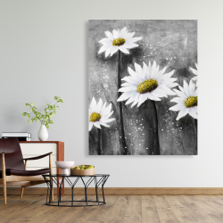 Canvas 48 x 60 - Daisies