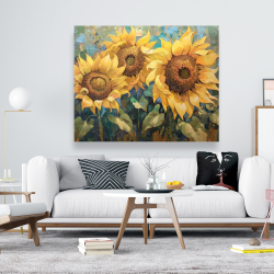Canvas 48 x 60 - Sunflowers