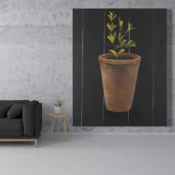 Toile 48 x 60 - Plante de marjolaine