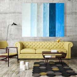 Canvas 48 x 60 - Blue stripes