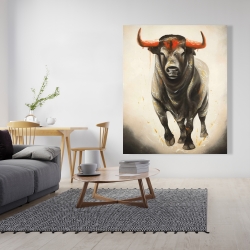 Canvas 48 x 60 - Fierce bull
