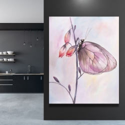 Canvas 48 x 60 - Delicate butterfly