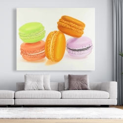 Canvas 48 x 60 - Small bites of macaroons