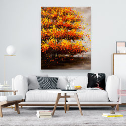 Canvas 48 x 60 - Dotted tree