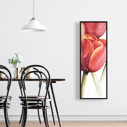 Encadré 16 x 48 - Tulipes en fleur