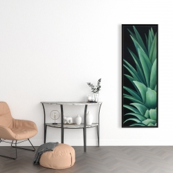 Framed 16 x 48 - Pineapple leaves