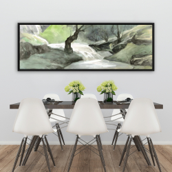 Framed 20 x 60 - Oasis of relaxation