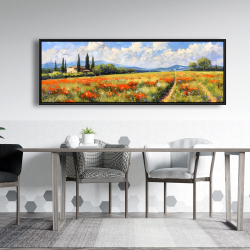 Framed 20 x 60 - Field line