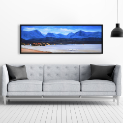 Framed 20 x 60 - Scotland calm eddies