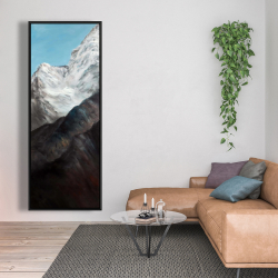 Framed 20 x 60 - Emblematic himalayan peaks