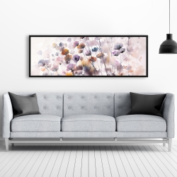 Framed 20 x 60 - Wildflowers