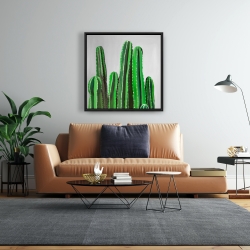 Framed 24 x 24 - Cactus candles