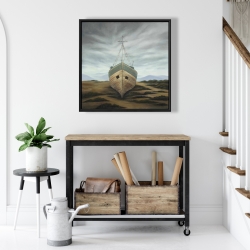 Encadré 24 x 24 - Bateau