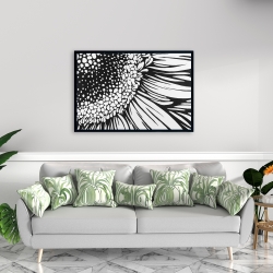 Encadré 24 x 36 - Fleur de gerbera