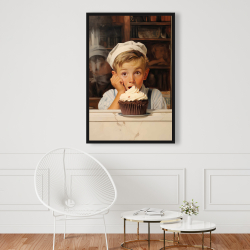 Framed 24 x 36 - The best cupcake