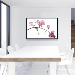 Encadré 24 x 36 - Branche de fleurs de cerisier