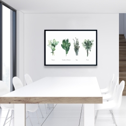 Framed 24 x 36 - Fines herbes