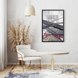 Framed 24 x 36 - Under the brooklyn bridge