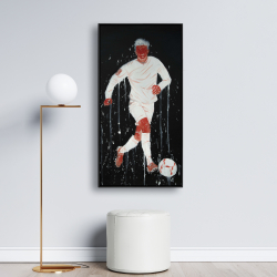 Encadré 24 x 48 - Joueur de soccer