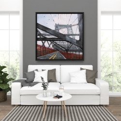 Framed 36 x 36 - Bridge architecture