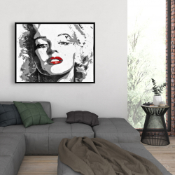 Framed 36 x 48 - Marilyn monroe