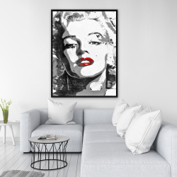 Framed 36 x 48 - Marilyn monroe