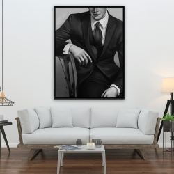 Framed 36 x 48 - Businessman