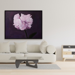 Framed 36 x 48 - Beautiful purple flower