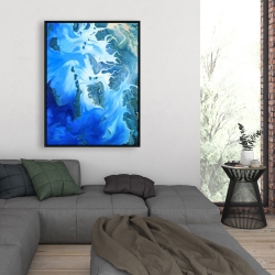 Framed 36 x 48 - Satellite view of the mergui islands