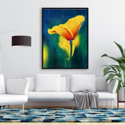 Framed 36 x 48 - Superb contrast flowers